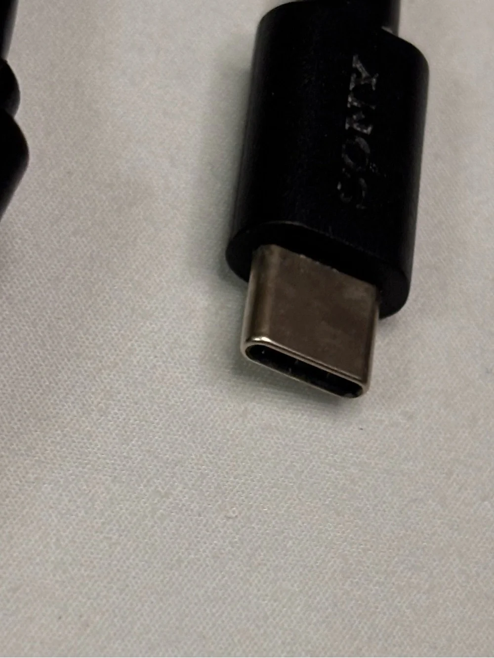 Sony Black USB-A to Micro USB Cable